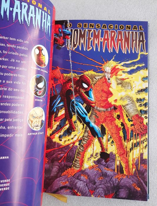 2 Antigas Encadernações "O Sensacional Homem-Aranha" ~ Completa ~ 2002