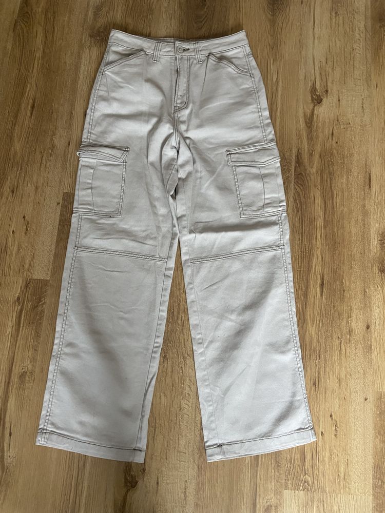 Spodnie H&M Cargo