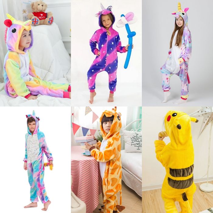 Оригинальные Кигуруми стич, пикачу, единорог, Кигуруми для всей семьи