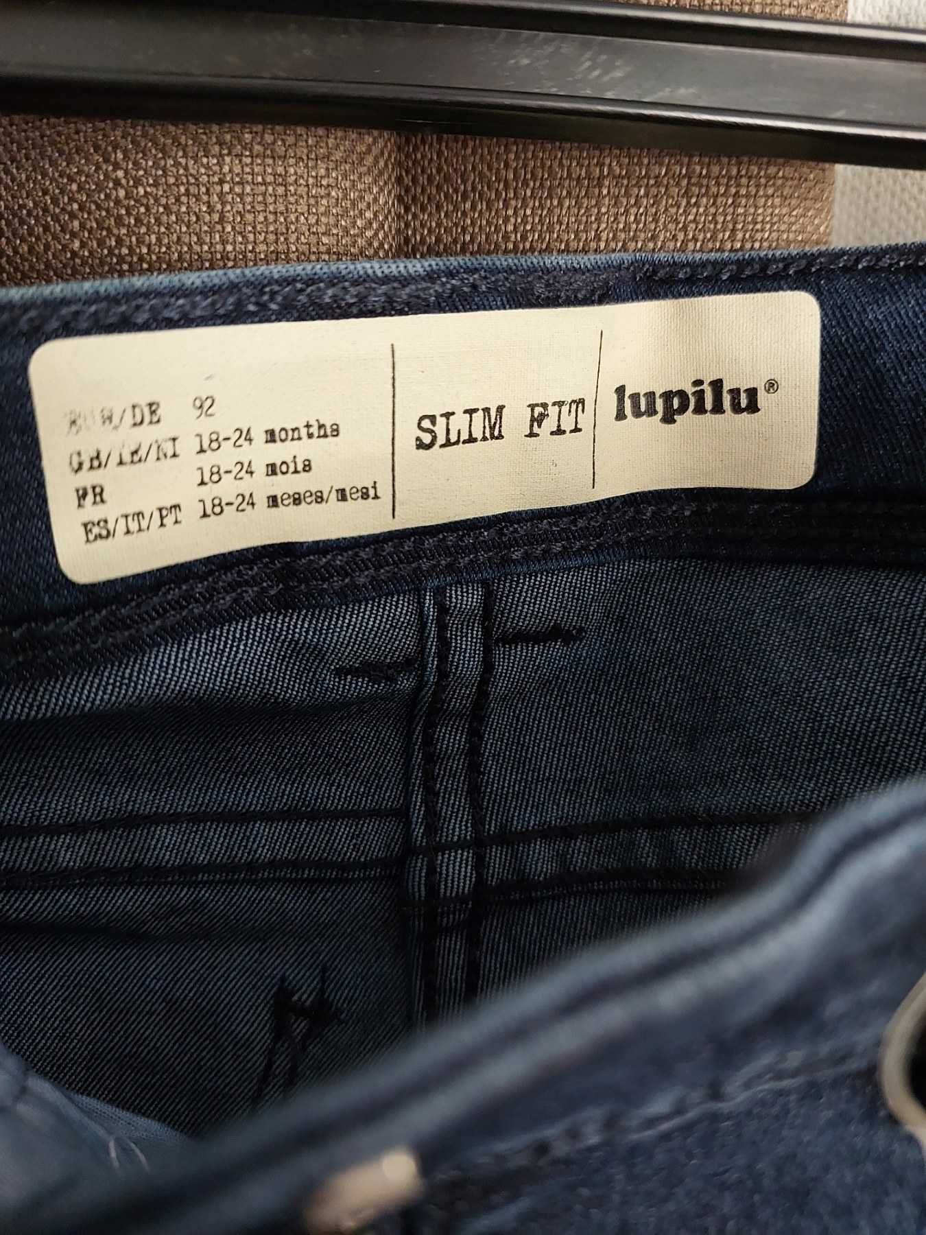 Джинсы (Slim Fit) Lupilu  на девочку рост 92 см (18-24 мес.)