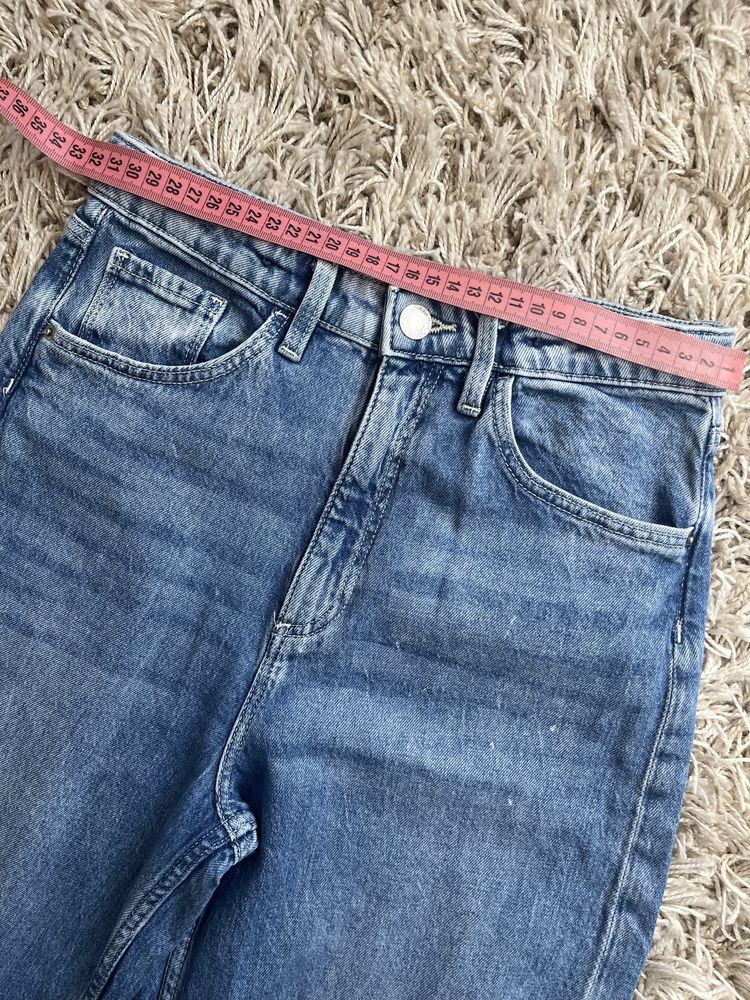 Джинси прямі широкі h&m 152