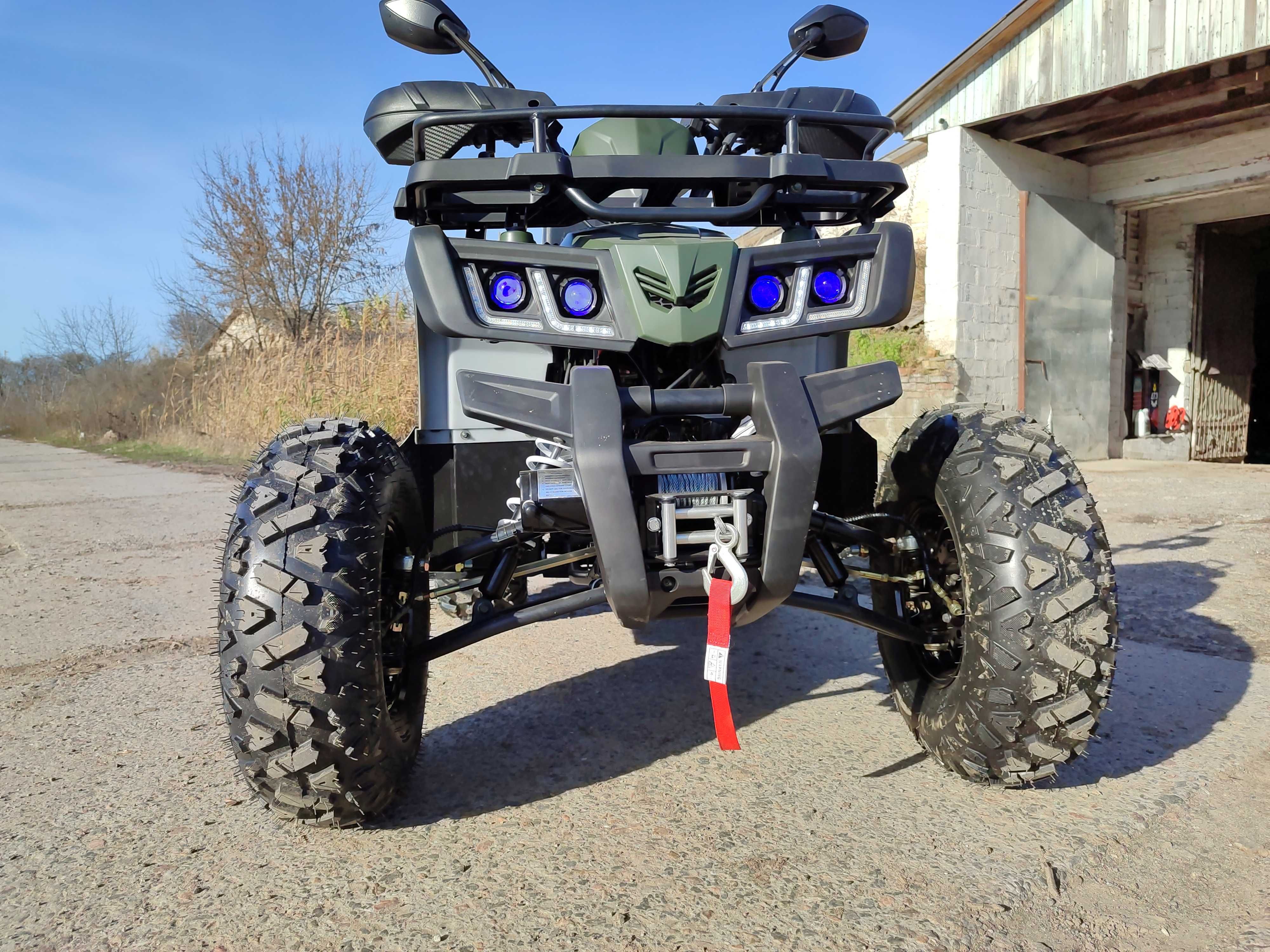 Квадроцикл с доставкой Comman Scorpion 200cc с лебедкой