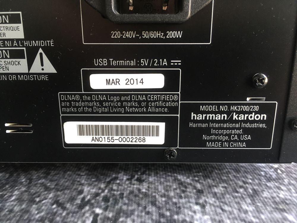 Harman Kardon HK3700/230