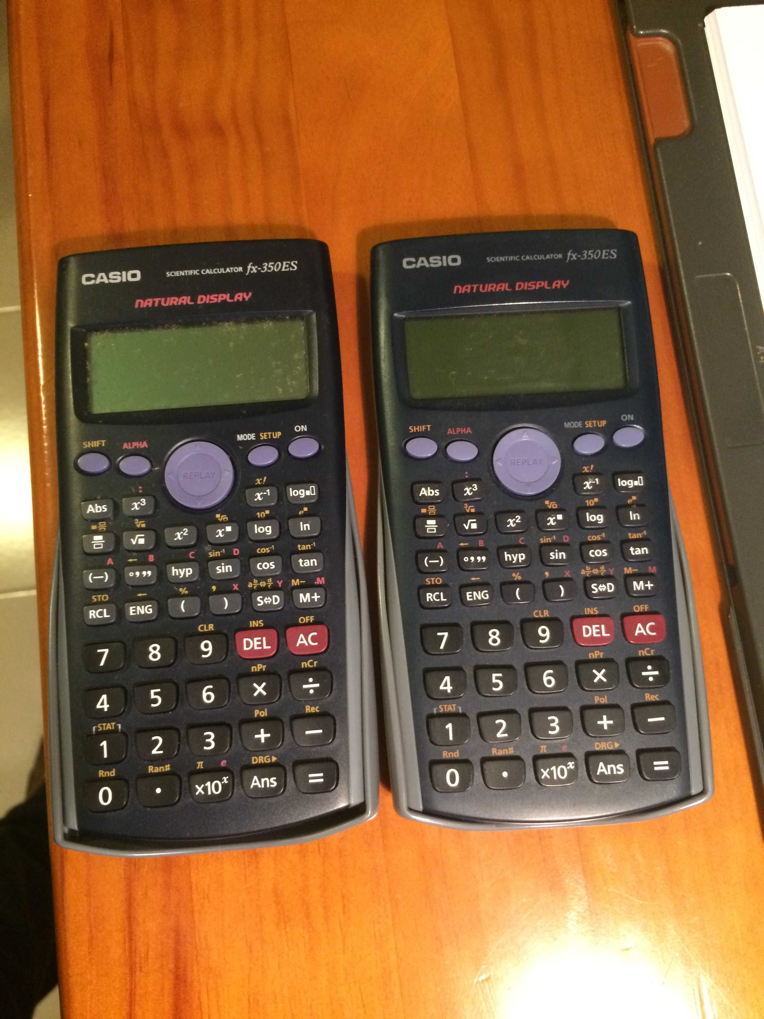 Calculadoras científicas Casio fx-350ES