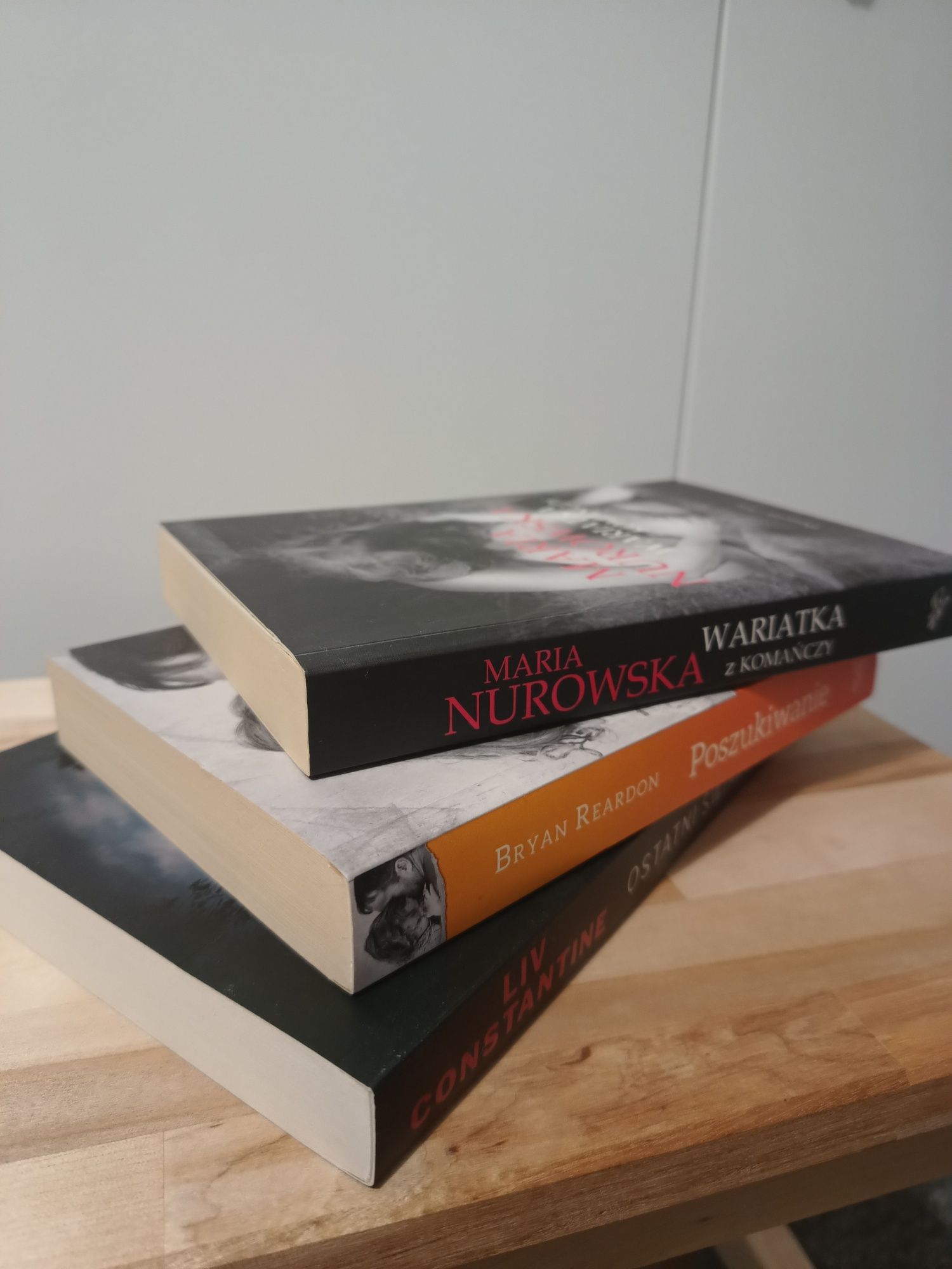 Pakiet 3 książek Constantine, Reardon, Nurowska
