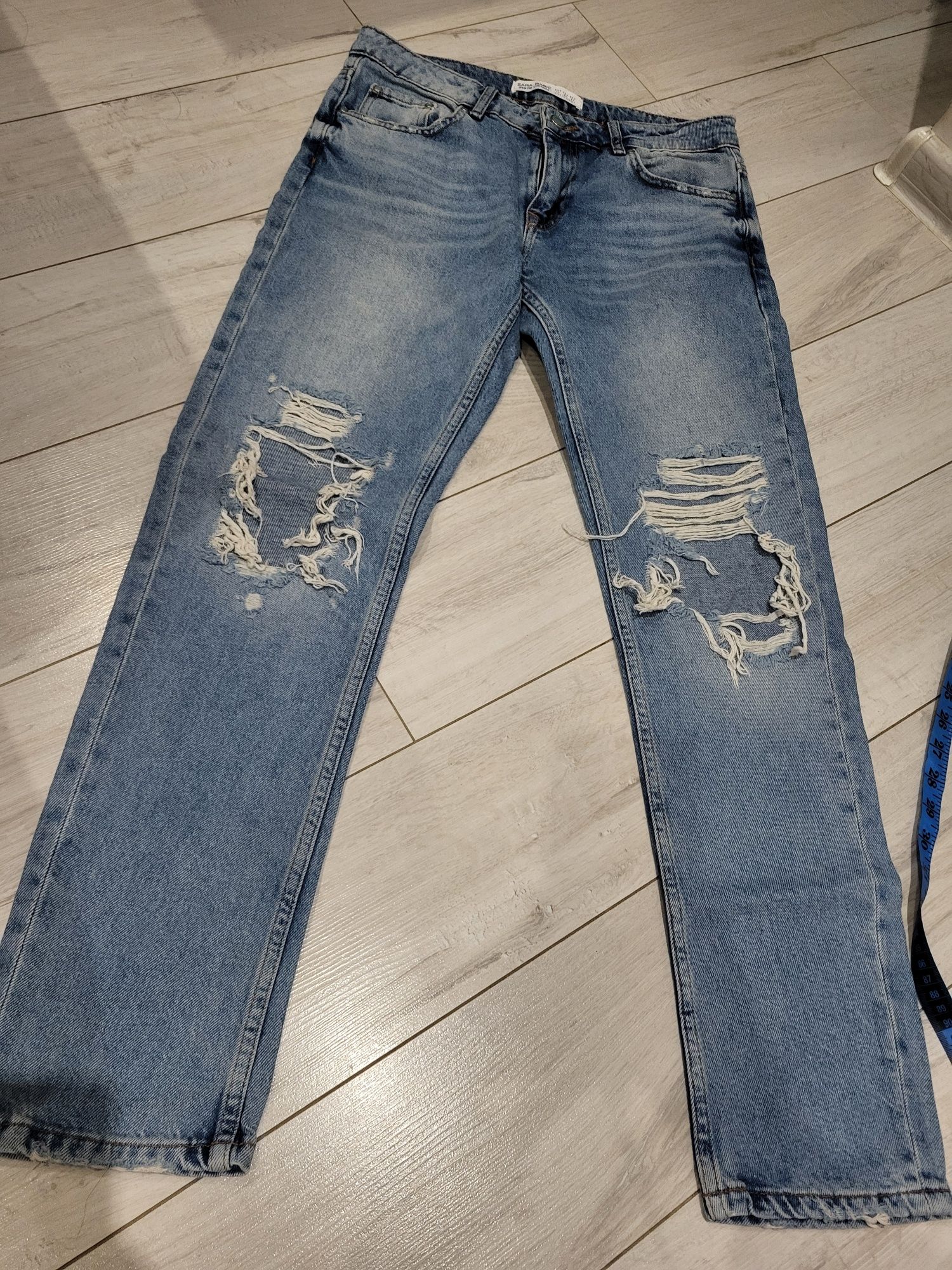 Spodnie jeansowe zara XS/S