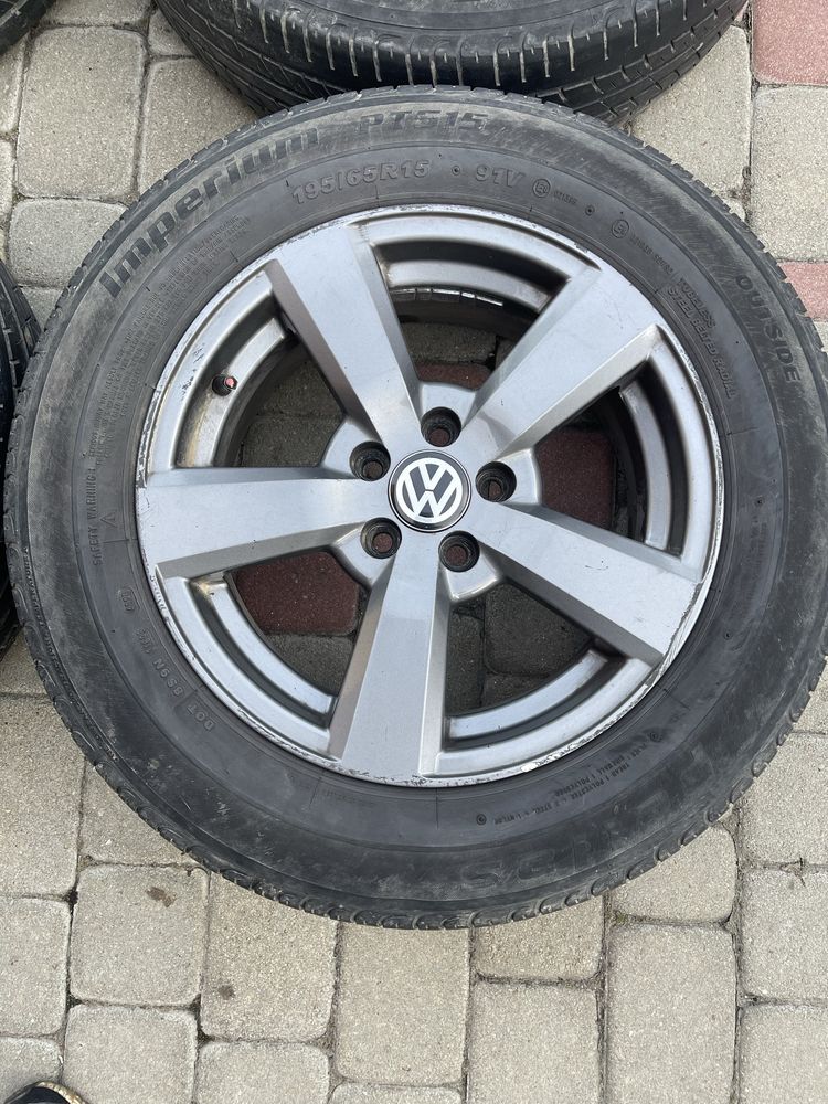 5х100 r 15 комплект на Golf 195/65R15