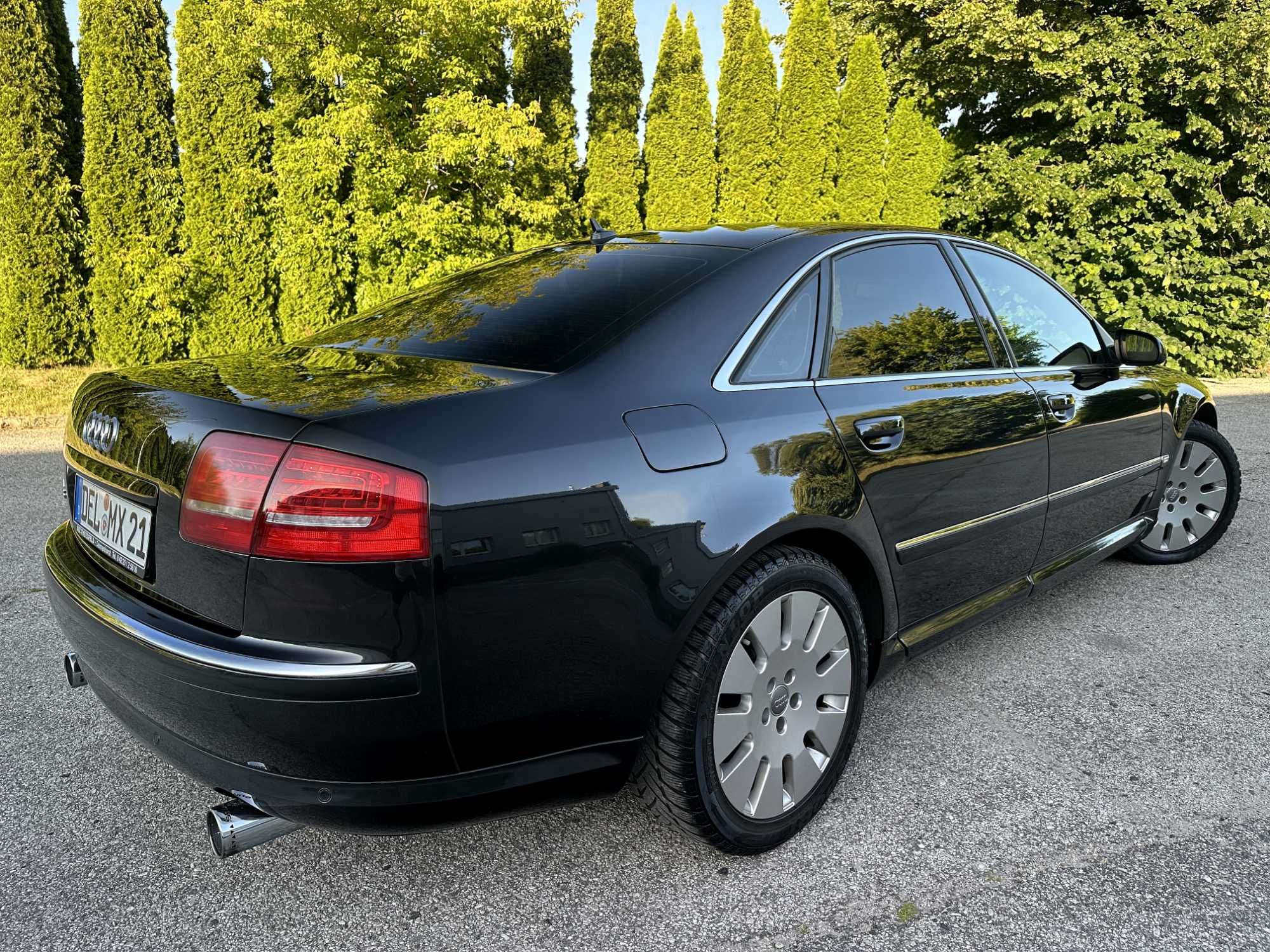 AUDI A8 D3 LIFT 3.7 V8 280PS QUATTRO BiXenon Komforty BOSE 18" PIĘKNA!