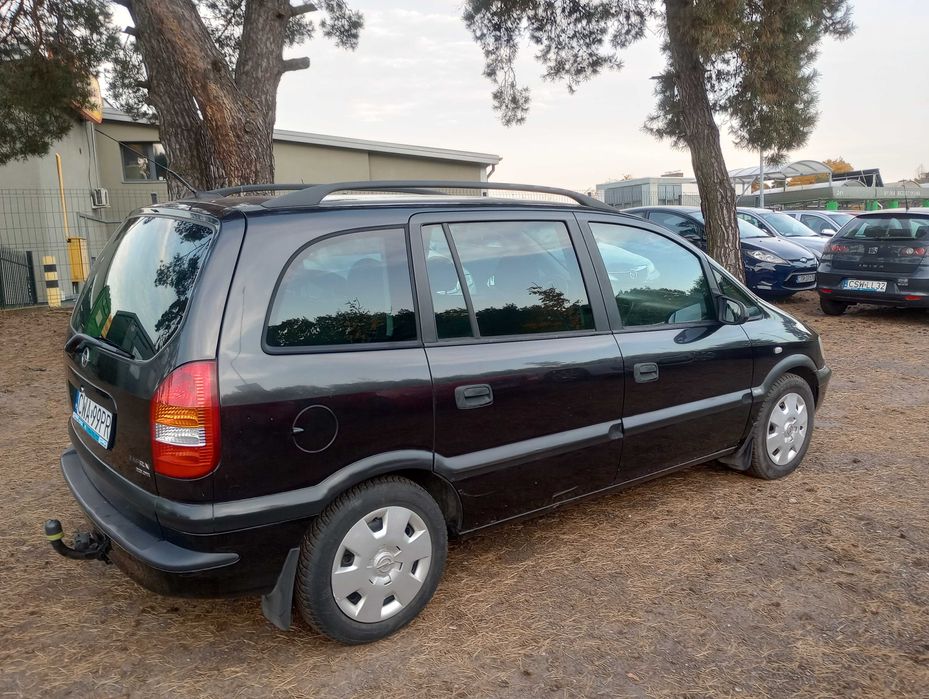 Opel Zafira 2.0D 101KM 2001r * 7 os hak klimatyzacja * TORUŃ