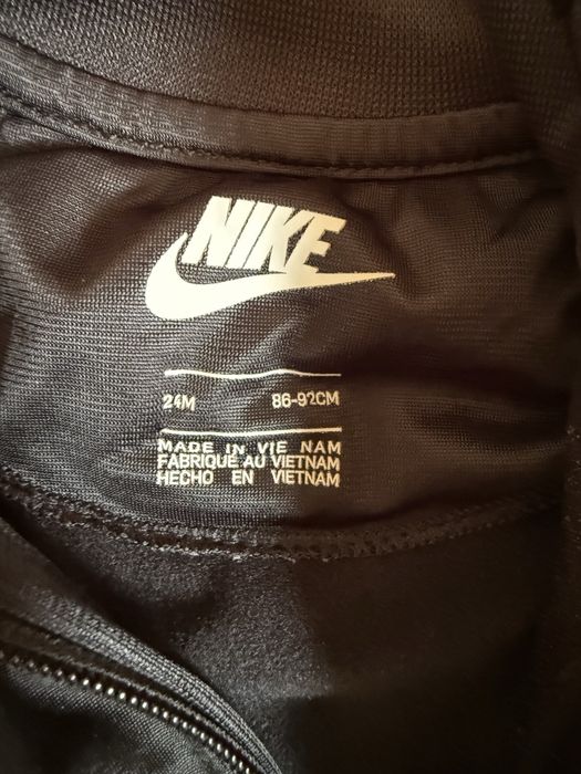 Nike rampers pajac dziecięcy dres czarny 24M 86-92r dresik