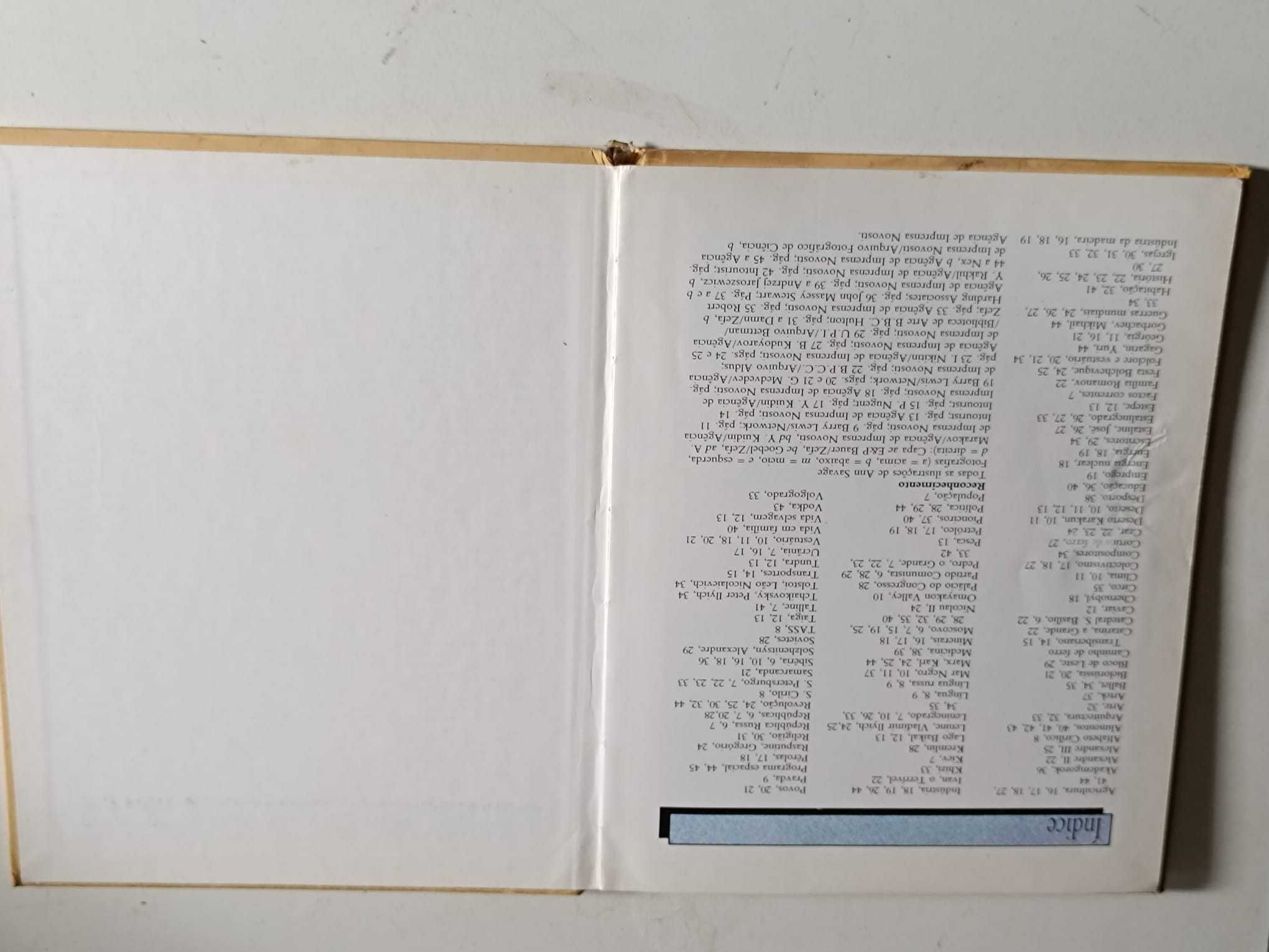Livro Povos e Lugares URSS