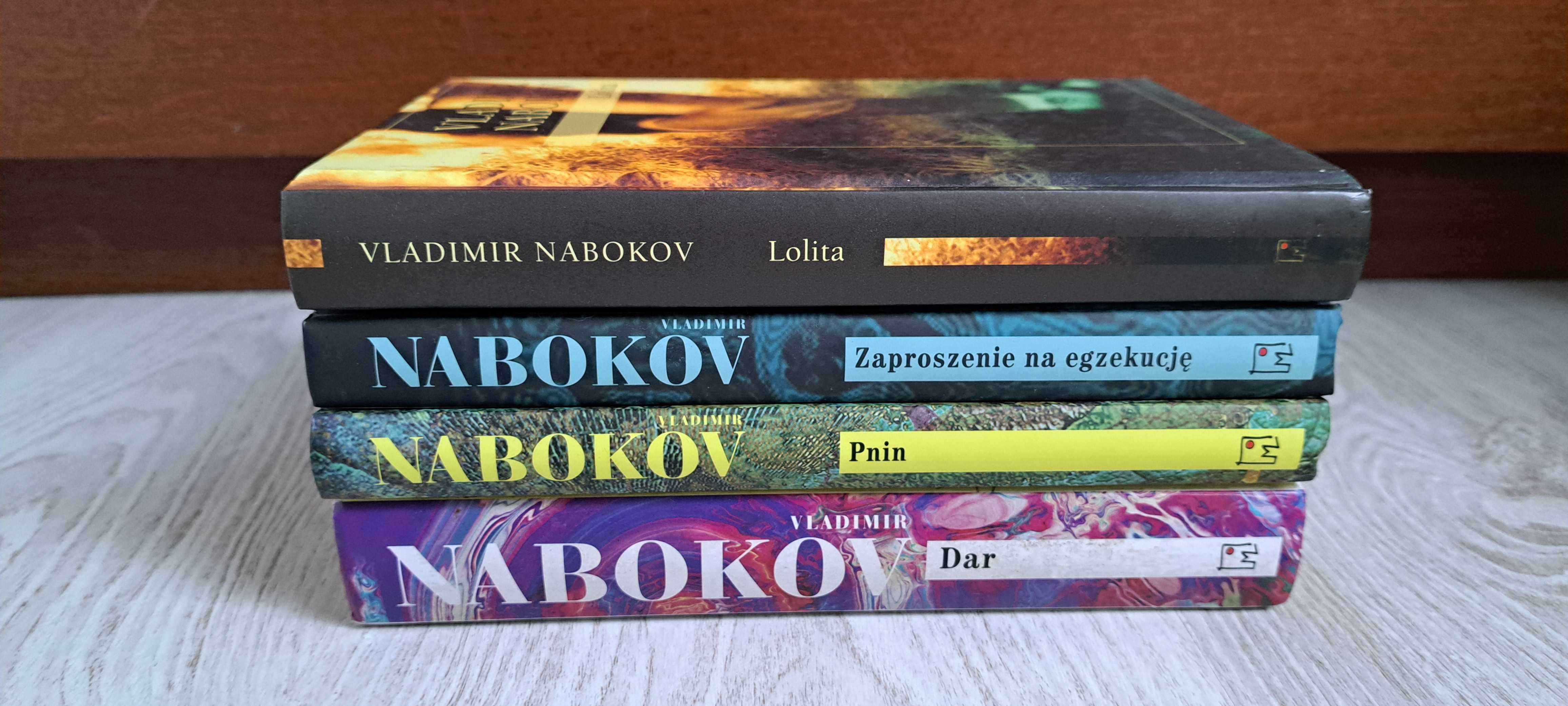 4x Vladimir Nabokov Dar + Lolita + Pnin + Zaproszenie na egzekucję