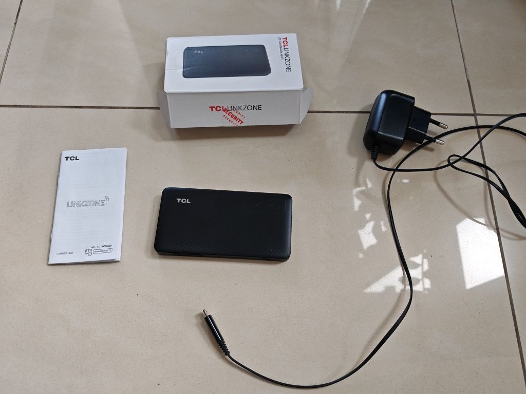 Router mobilny TCL Linkzone nowa bateria LTE 4G przenośny internet wif