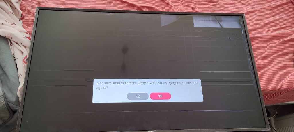 Vendo TV LG 43UJ630V para peças