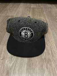 Бейсболка | Brooklyn Nets Static 2 Black - Mitchell & Ness