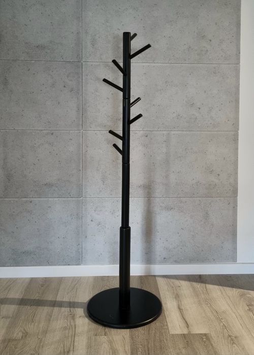 Jysk stojak wieszak na ubrania CIRKELHUSE czarny