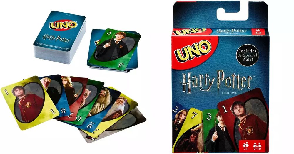 Mattel. FNC42 Uno Harry Poter. Mattel