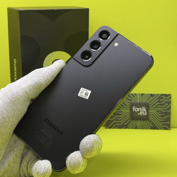 SKLEPFONIK • Samsung S22 5G 128GB Black • Gwarancja 24m • Faktura VAT