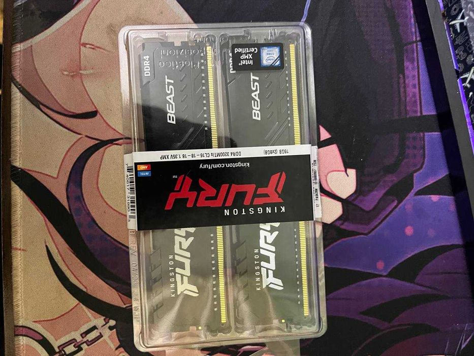 Оперативна пам’ять Kingston Fury DDR4-3200 16384MB