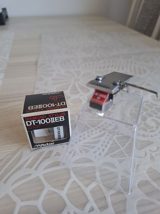 Wkładka MC JVC-VICTOR MC100IIEB w idealnym stanie z nową igłą