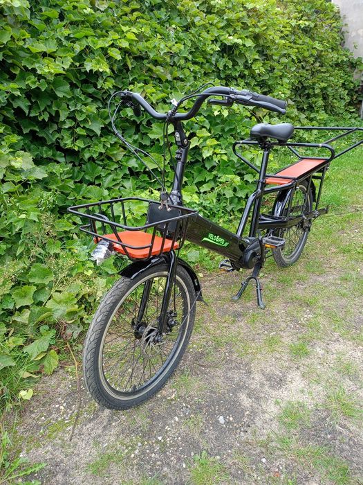 Rower elektryczny velo6ped cargo transportowy