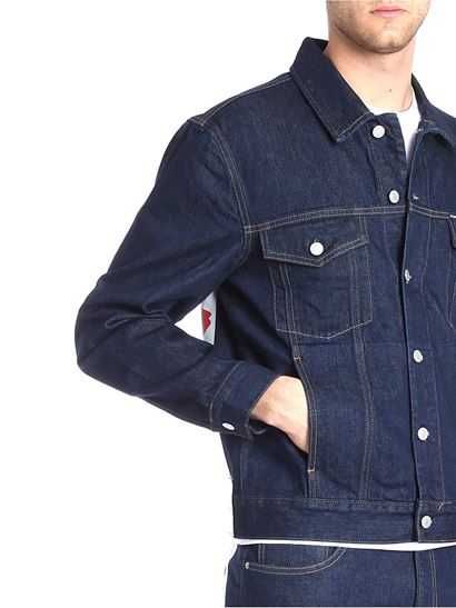 CALVIN KLEIN Jeans ANDY WARHOL Nowa Kurtka Męska XL Jeansowa Dżins