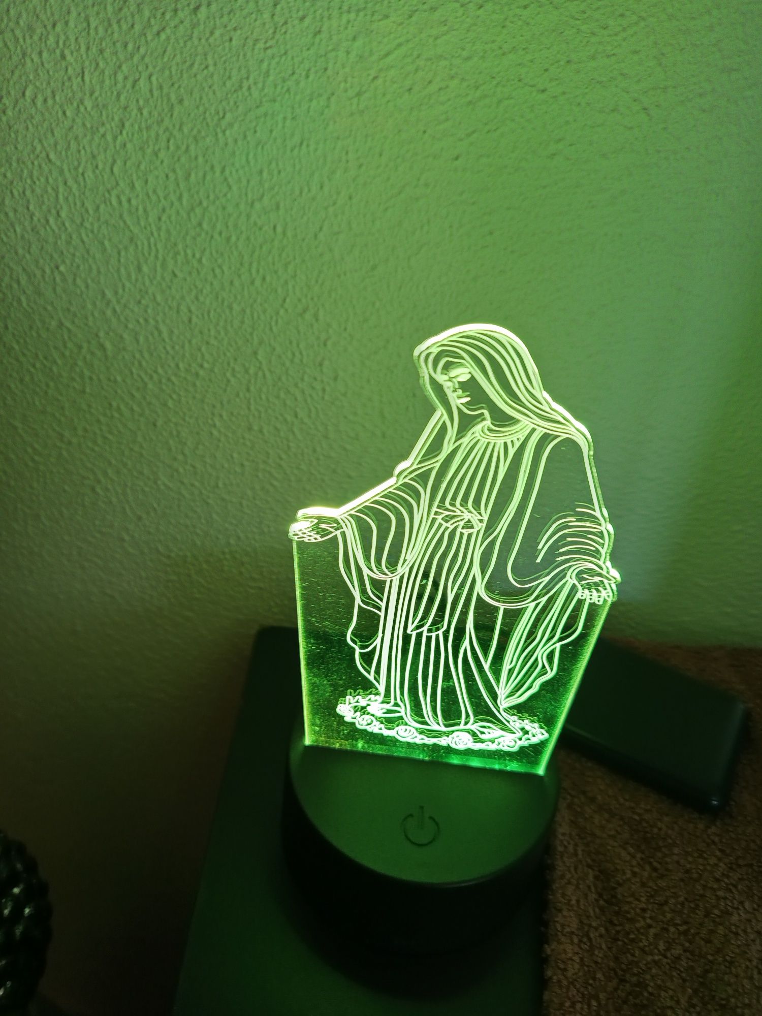 Candeeiro 3D decorativo.