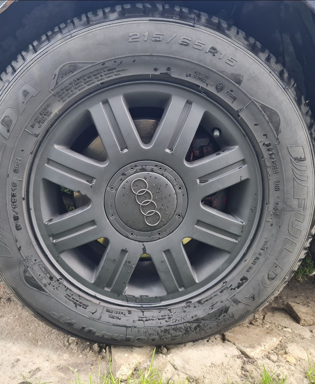 Титани з резиною 215.65.r15 5x112 fulda, та michelin