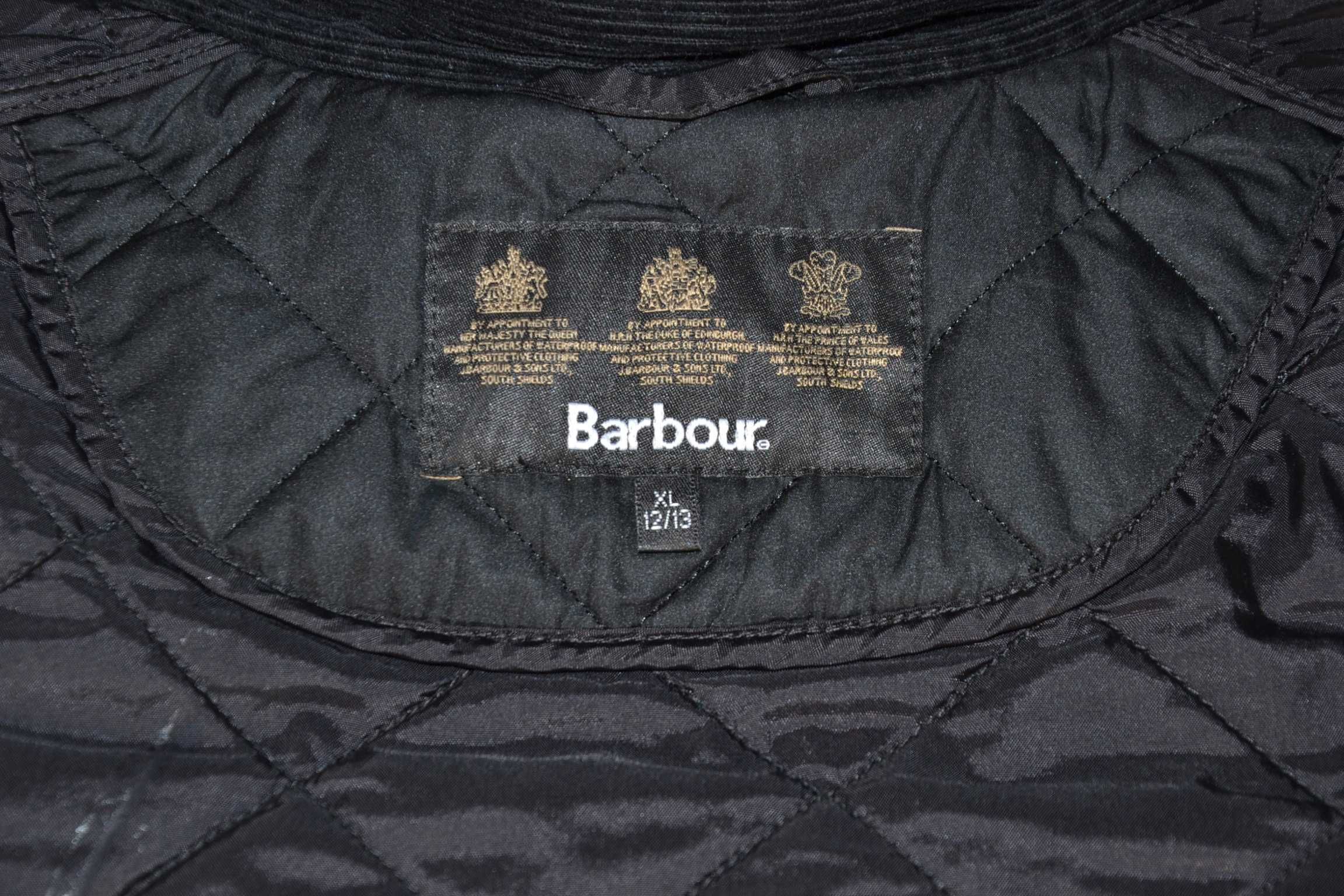 BARBOUR Chelsea Chłopięca Kurtka Pikowana 12/13 Lat Oryginał Super St