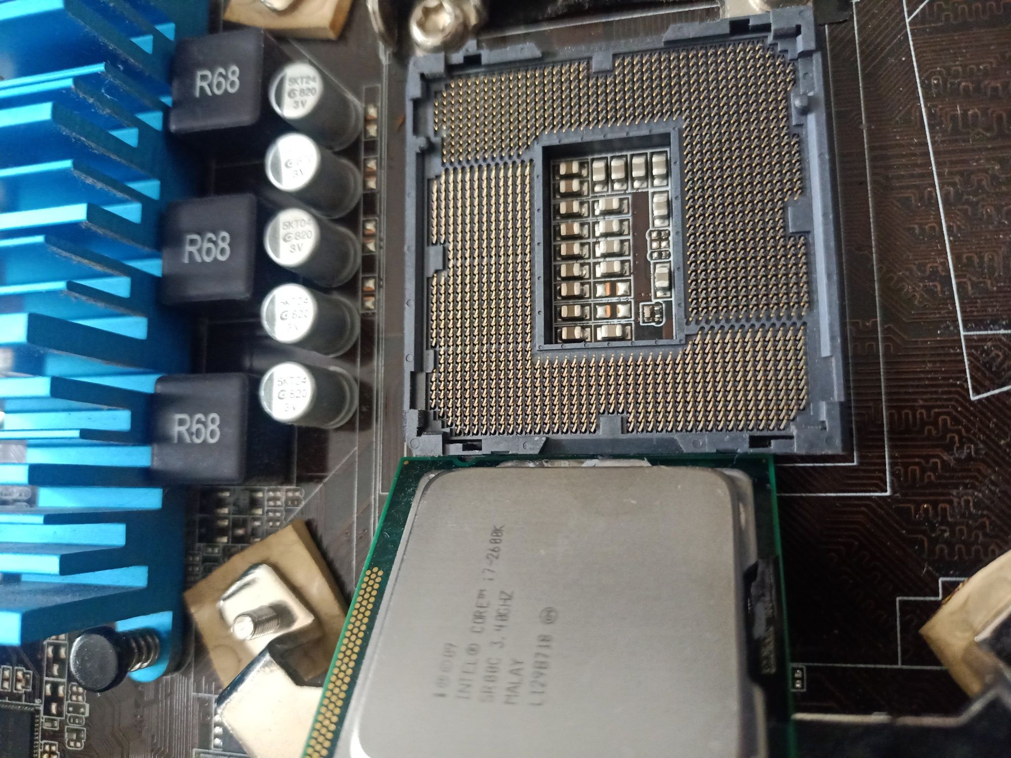 Комплект сокет 1155, i7 2600k, Asus P8Z77-V LK, Kingston 1600, Goodram