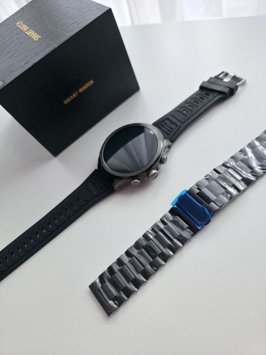 Smartwatch hk19 na karte sim, okrągły