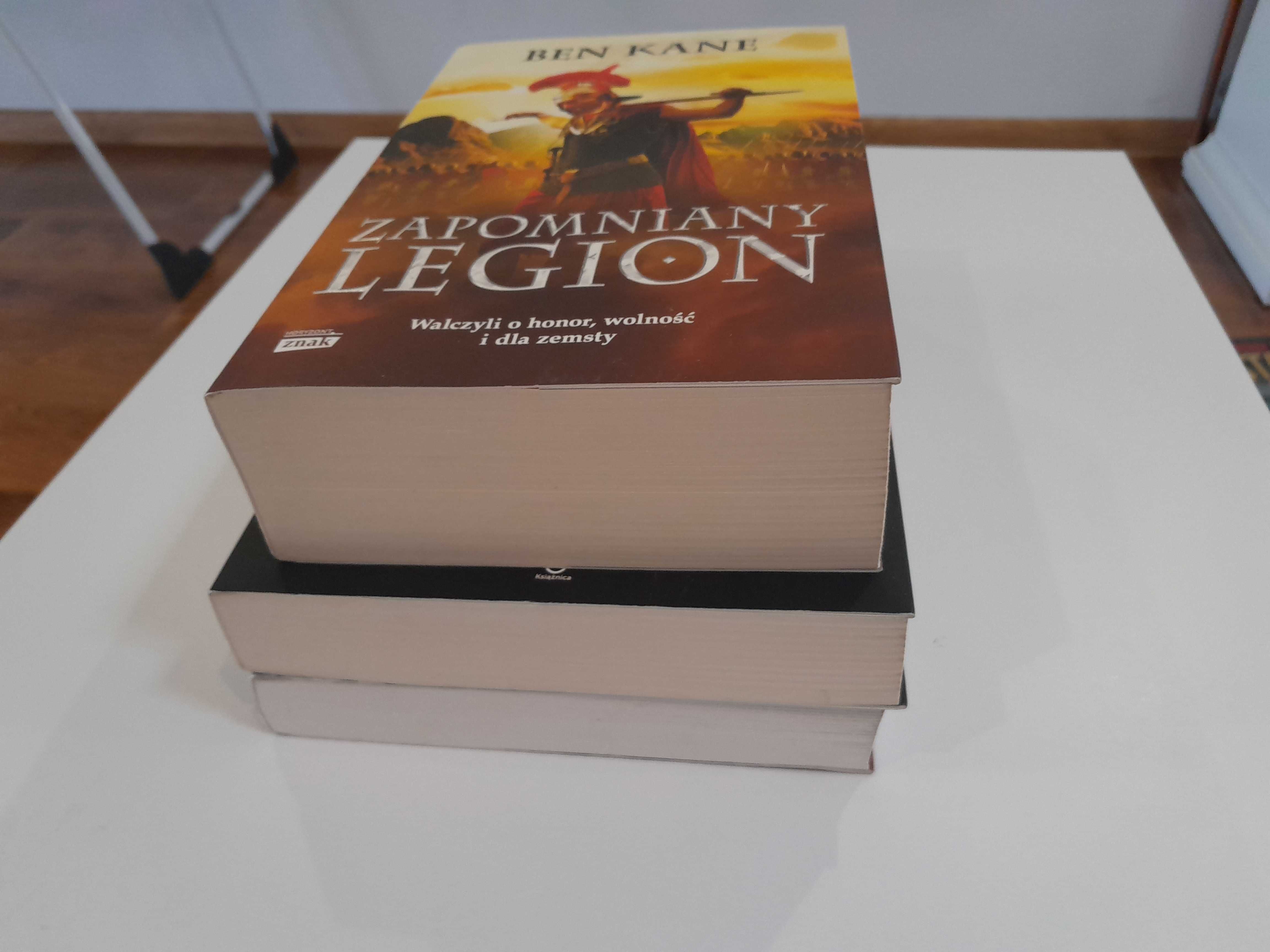 Zestaw 3 książek o Rzymie. Waleriusz, Zapomniany Legion, Legion