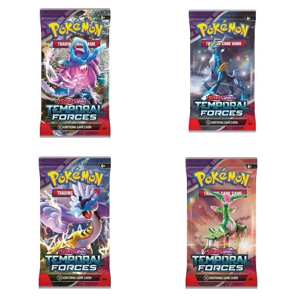 Boost de Cartas Pokemon TCG : Scarlet & Violet : Temporal Forces (TEF)