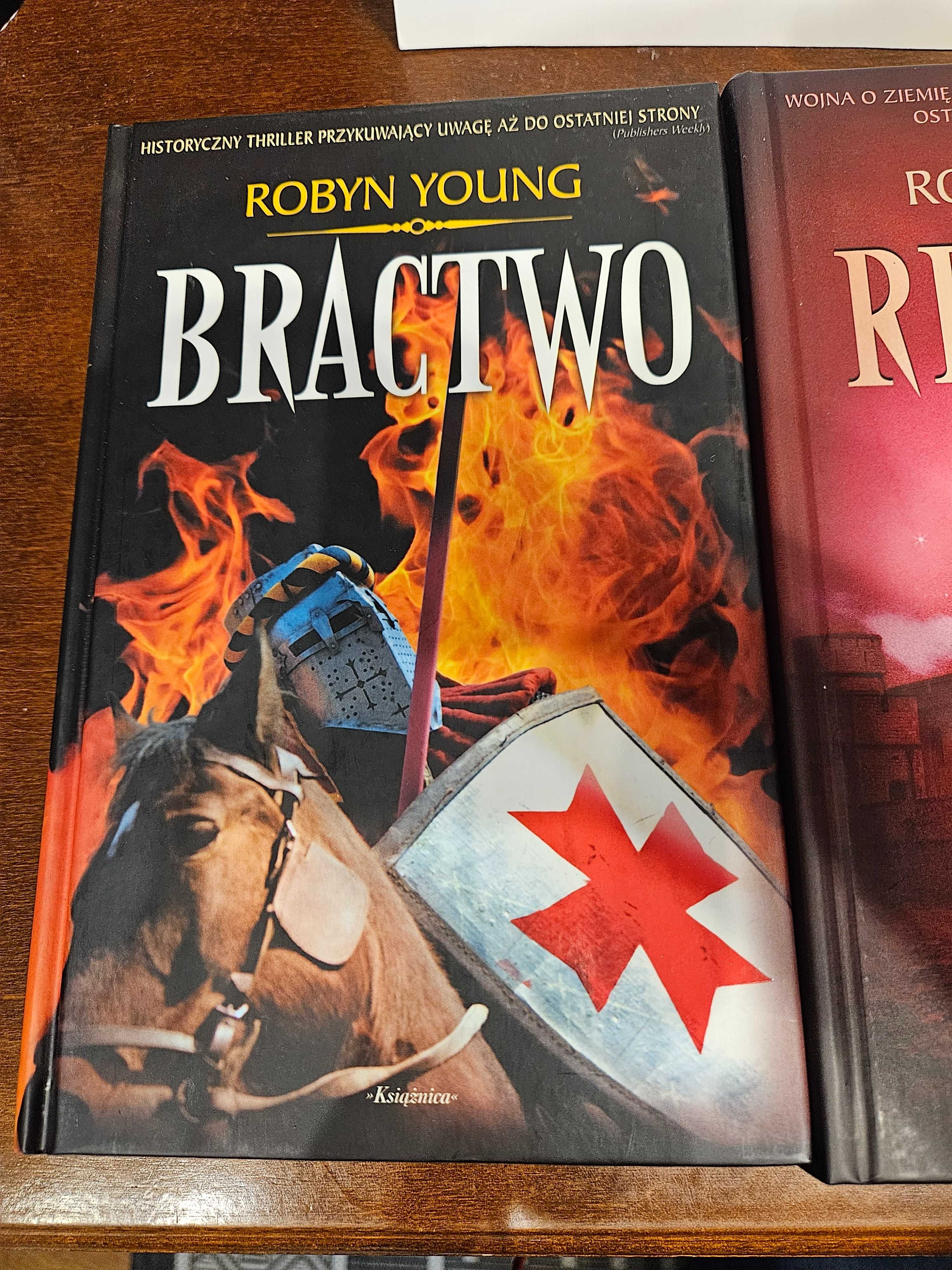 Robyn Young - Krucjata + Bractwo + Requiem (stan idealny)