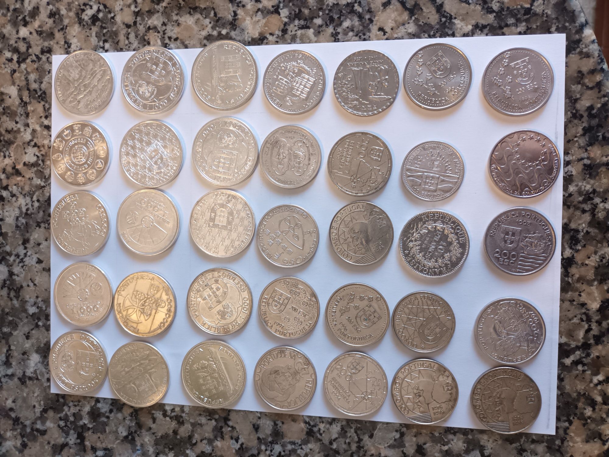 Moedas antigas c.