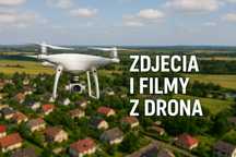 Zdjęcia i filmy z drona – nieruchomości, działki, dachy, wydarzenia