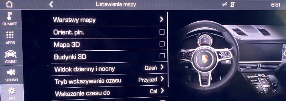 NAWIGACJA MH2P PORSCHE MACAN polski język menu lektor zmiana regionu