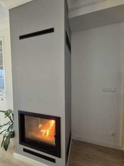 kominek używany ARYSTO A11 SLIM 670x510 12KW