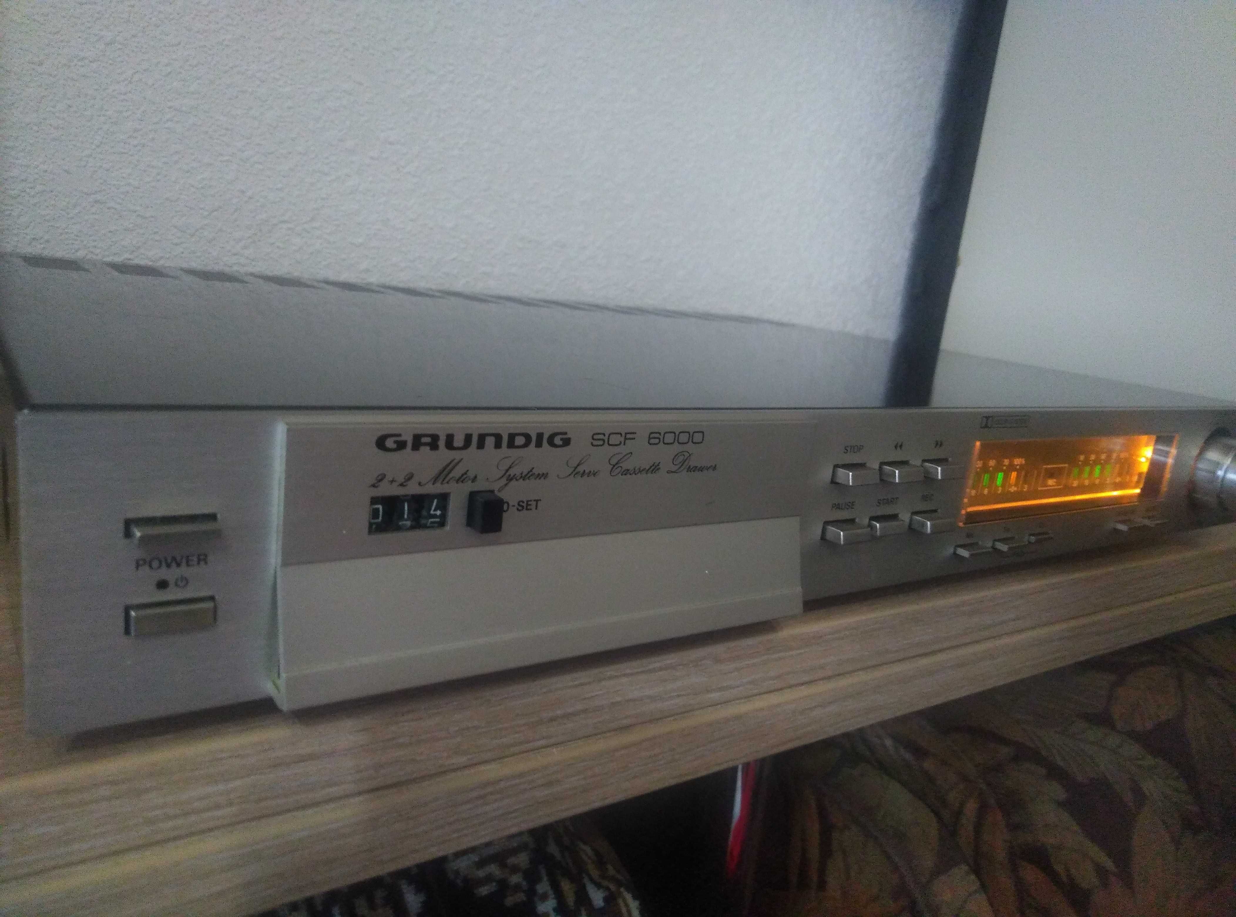 Stereo Cassette Deck Grundig SCF 6000 & Grundig CF 5000