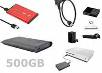 Nowy dodatkowy Dysk Xbox Drive 500GB Xbox One Series S X  * Game Drive