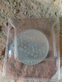 Moneta srebrna 10 euro 2007