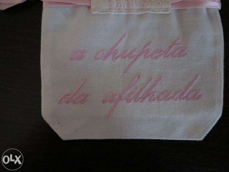 Bolsa Chupeta afilhada rosa