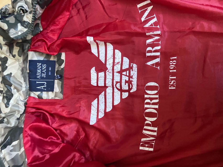 Kurtka puchowa Armani jeans