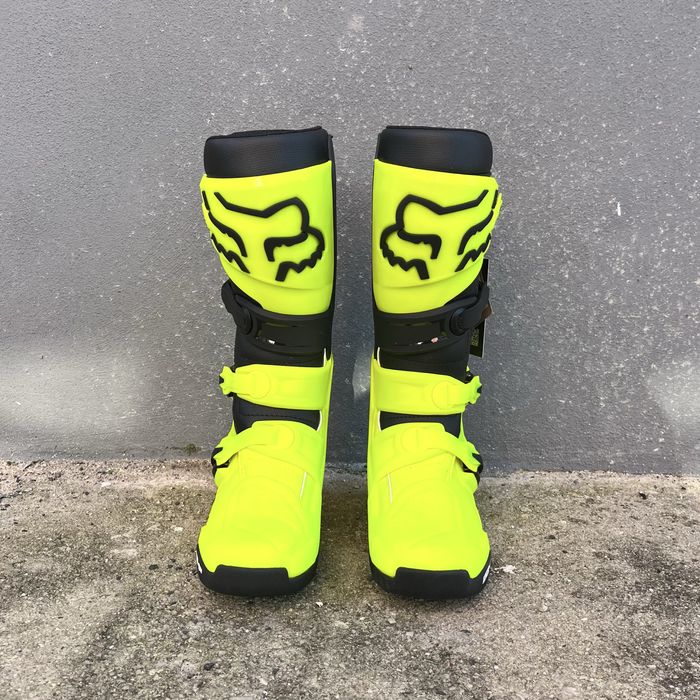 Botas Fox COMP Fluorescente Yellow 2023