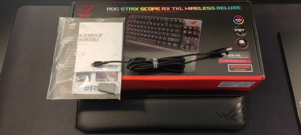 Klawiatura Asus ROG Strix Scope RX Wireless Deluxe