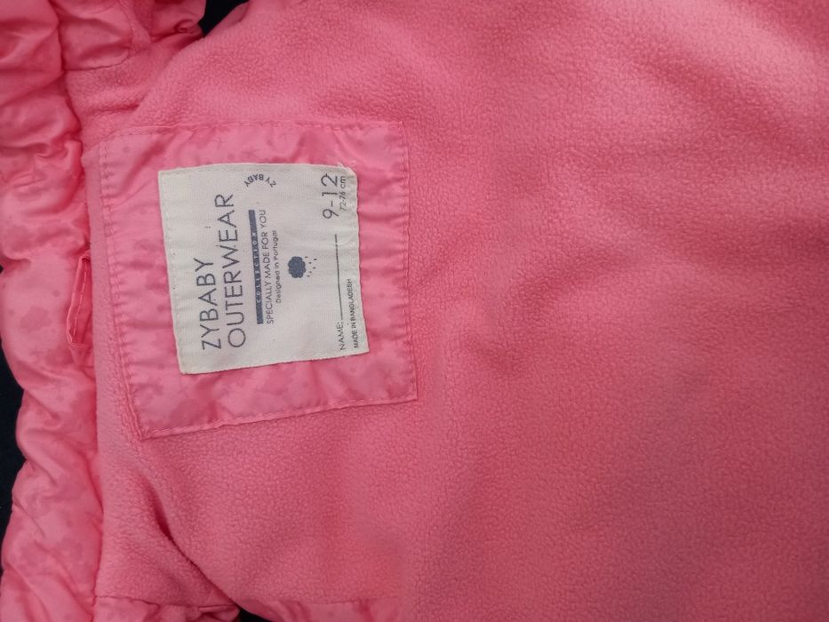 Colete Zybaby 9 aos 12 meses