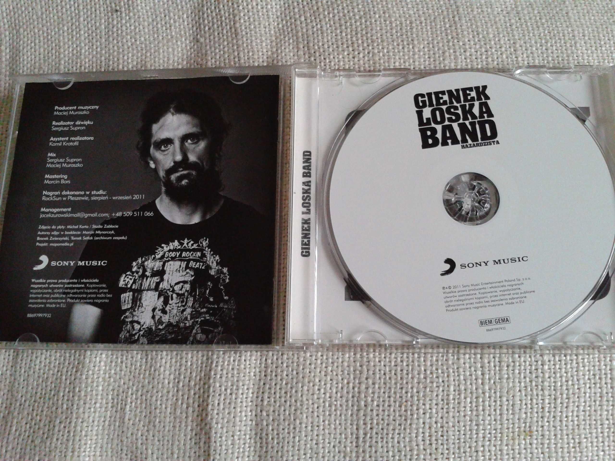 Gienek Loska Band - Hazardzista  CD