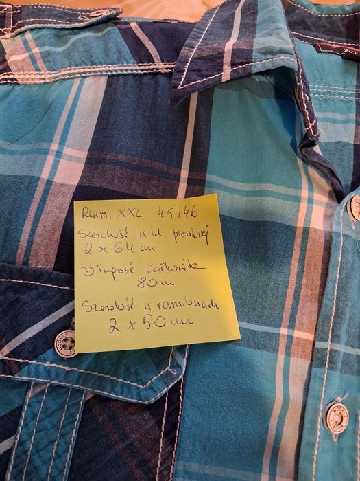 Koszula męska rozm.45