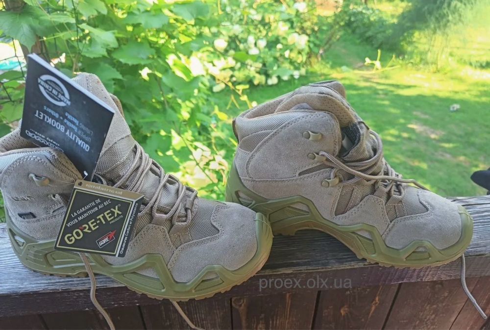 Трекінгові черевики lowa zephyr gtx у кольорі койот