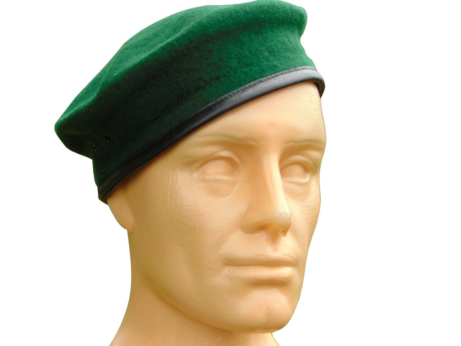 beret wojskowy tłoczony mfh zielony 55 cm